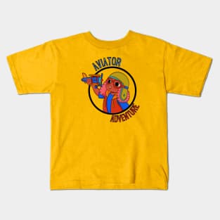 Aviator Adventure Kids T-Shirt